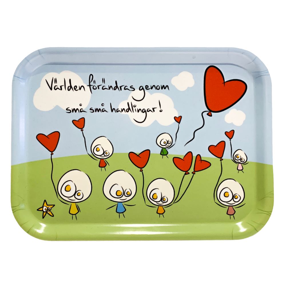 Herregud & Co Bricka, liten
