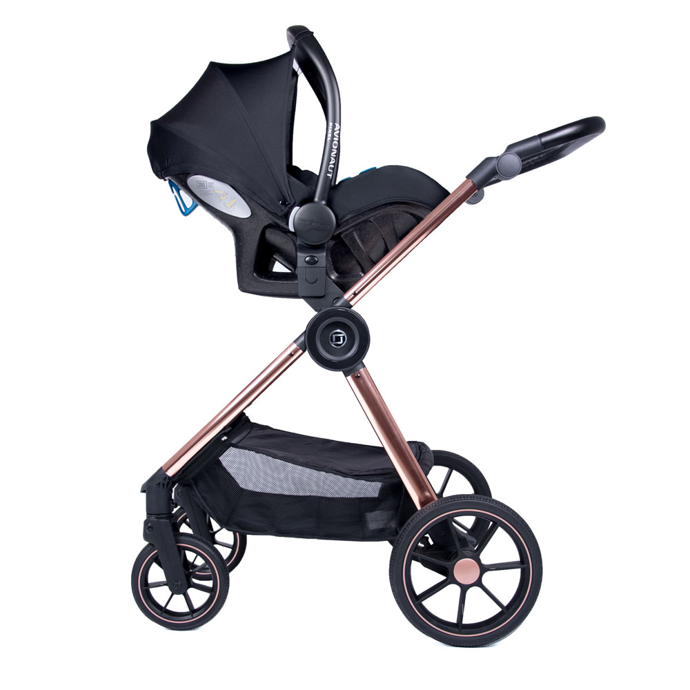 Stor barnvagnspaket Zokky Ozz inklusive Babyskydd Pixel Pro i-size och isofix bas IQ Orbit - 10