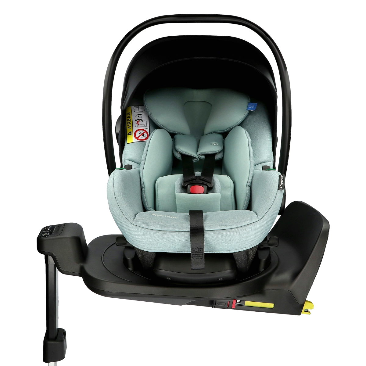 Stor barnvagnspaket Zokky Ozz inklusive Babyskydd Pixel Pro i-size och isofix bas IQ Orbit - 15
