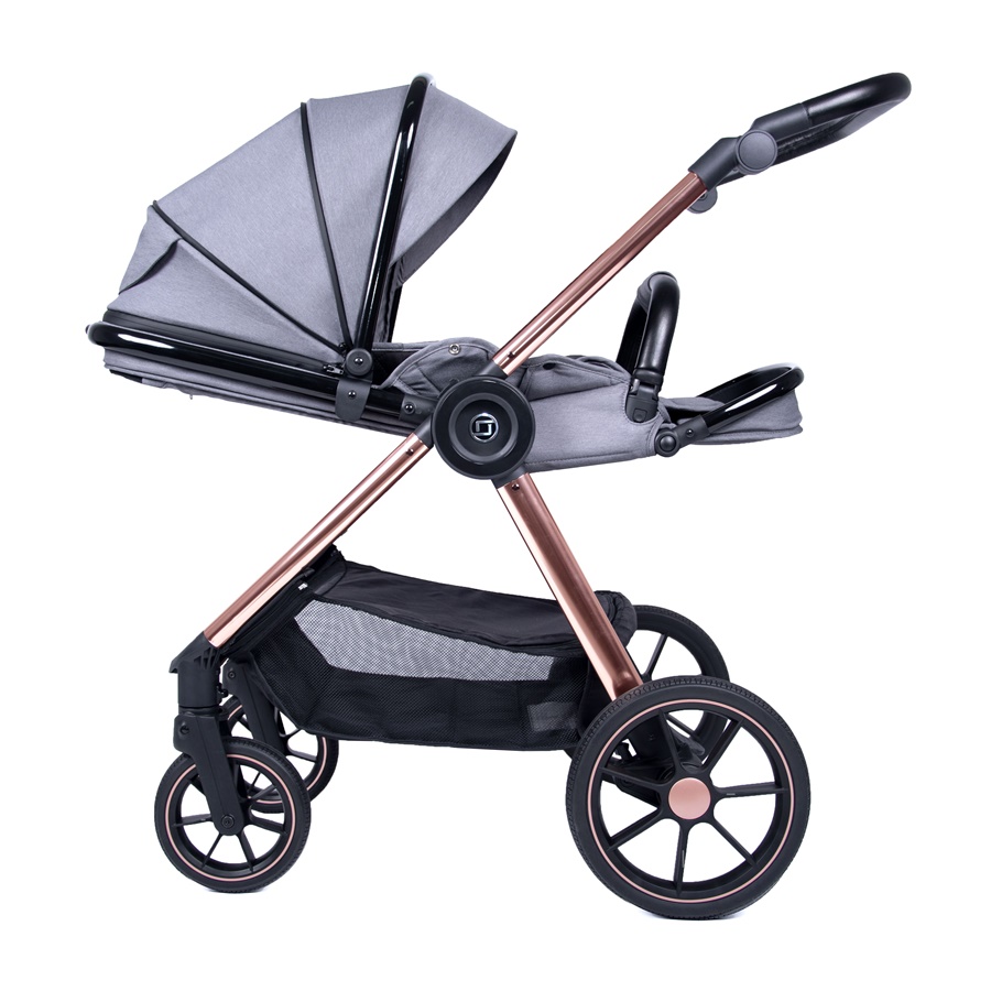 Stor barnvagnspaket Zokky Ozz inklusive Babyskydd Pixel Pro i-size och isofix bas IQ Orbit - 7