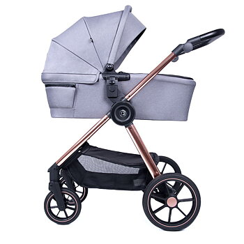 Stor barnvagnspaket Zokky Ozz inklusive Babyskydd Pixel Pro i-size och isofix bas IQ Orbit