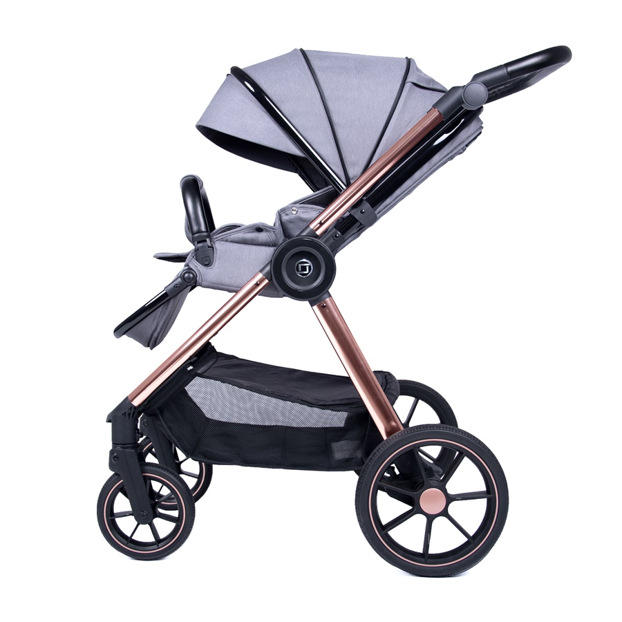 Stor barnvagnspaket Zokky Ozz inklusive Babyskydd Pixel Pro i-size och isofix bas IQ Orbit - 8