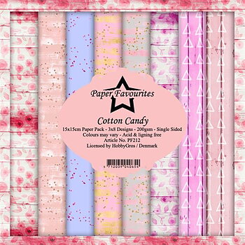Paper Favourites Cotton candy 6x6 Inch Paper Pack 