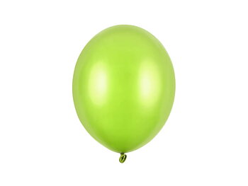 Ballonger Metallic Lime Grön 