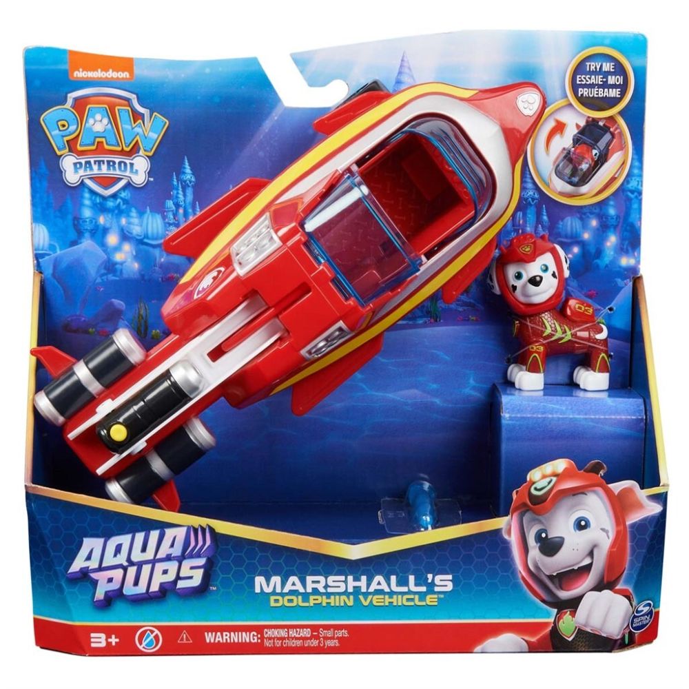 Paw Patrol Aqua Themed Marshall