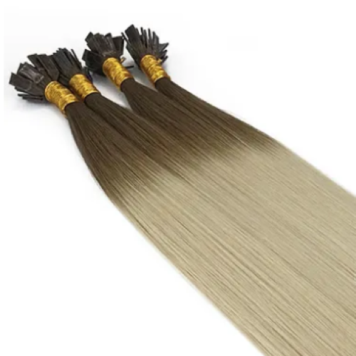 Russian Luxe Line - Keratin - 50 cm - Färg T8-60 (Rooted Pure Blonde) - 2