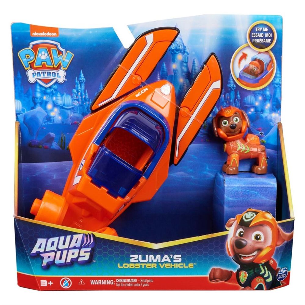 Paw Patrol Aqua Themed Zuma