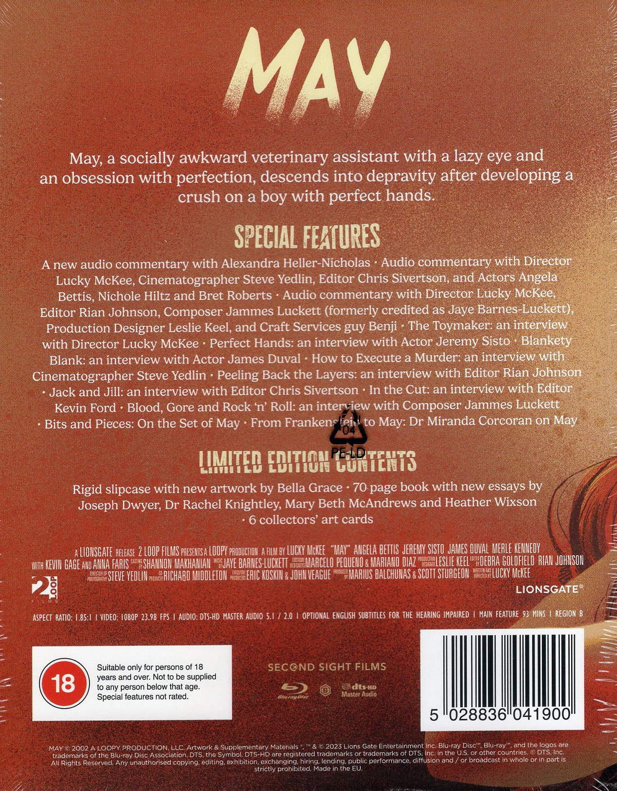 May (Limited Edition) (ej svensk text) (Blu-ray) - 2