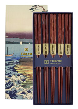 Tokyo Design Ätpinnar Twist Brown