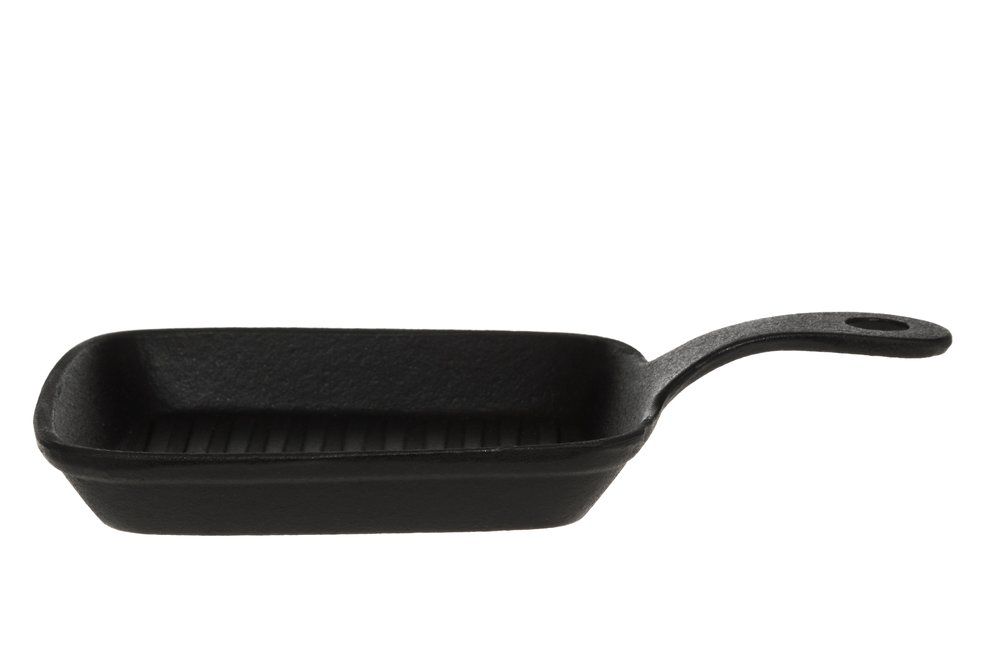 Portionsgrillpanna, gjutjärn 20,5x14 cm - 4