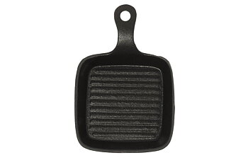 Portionsgrillpanna, gjutjärn 20,5x14 cm