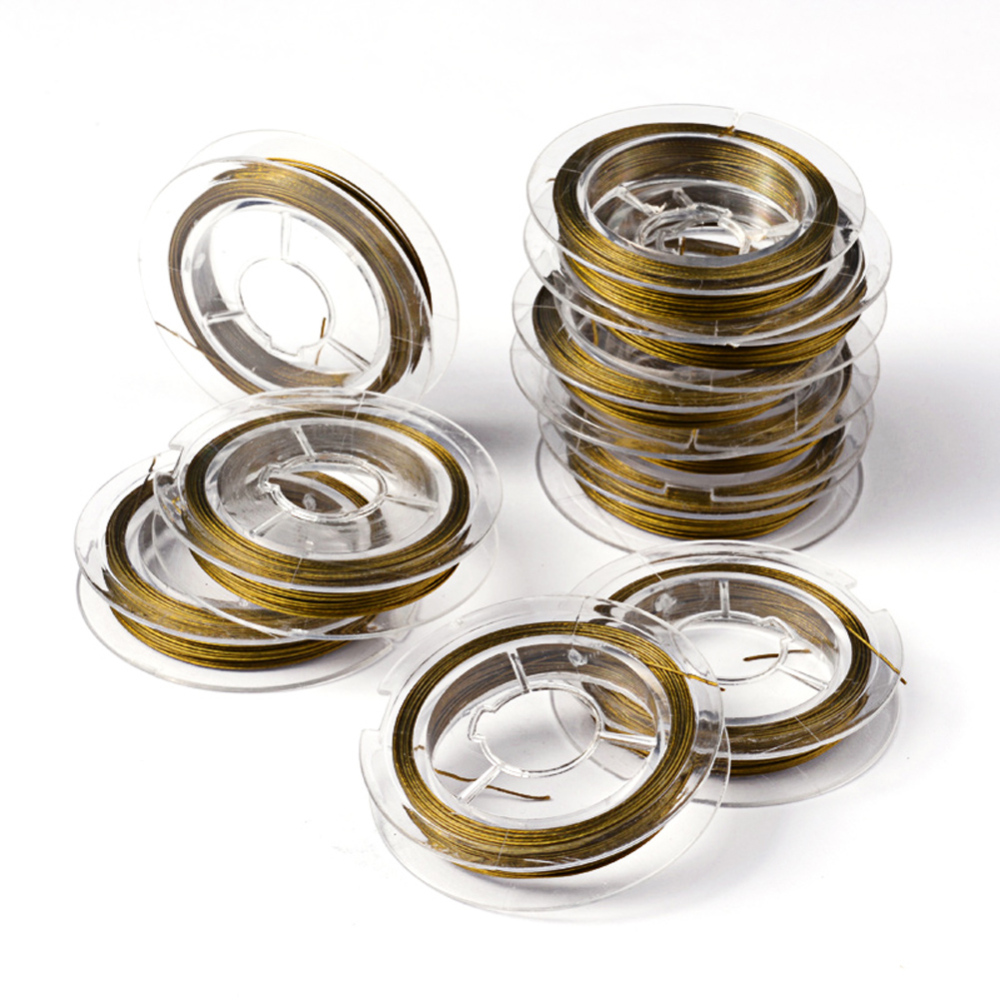 Smyckeswire guld 0,45 mm 7-trådig – 10 m - 3