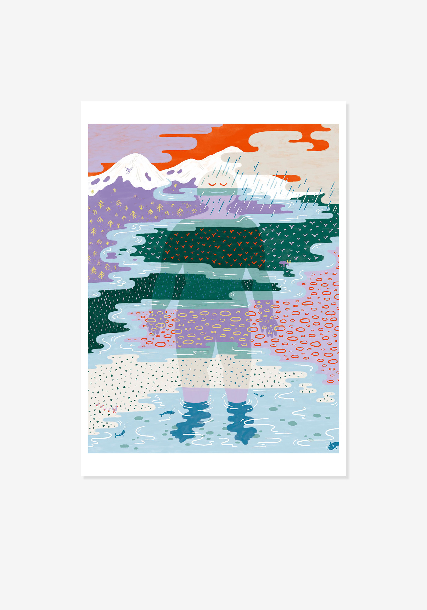 Poster, Saga Bergebo, Waterland - Moderna Museet's Shop