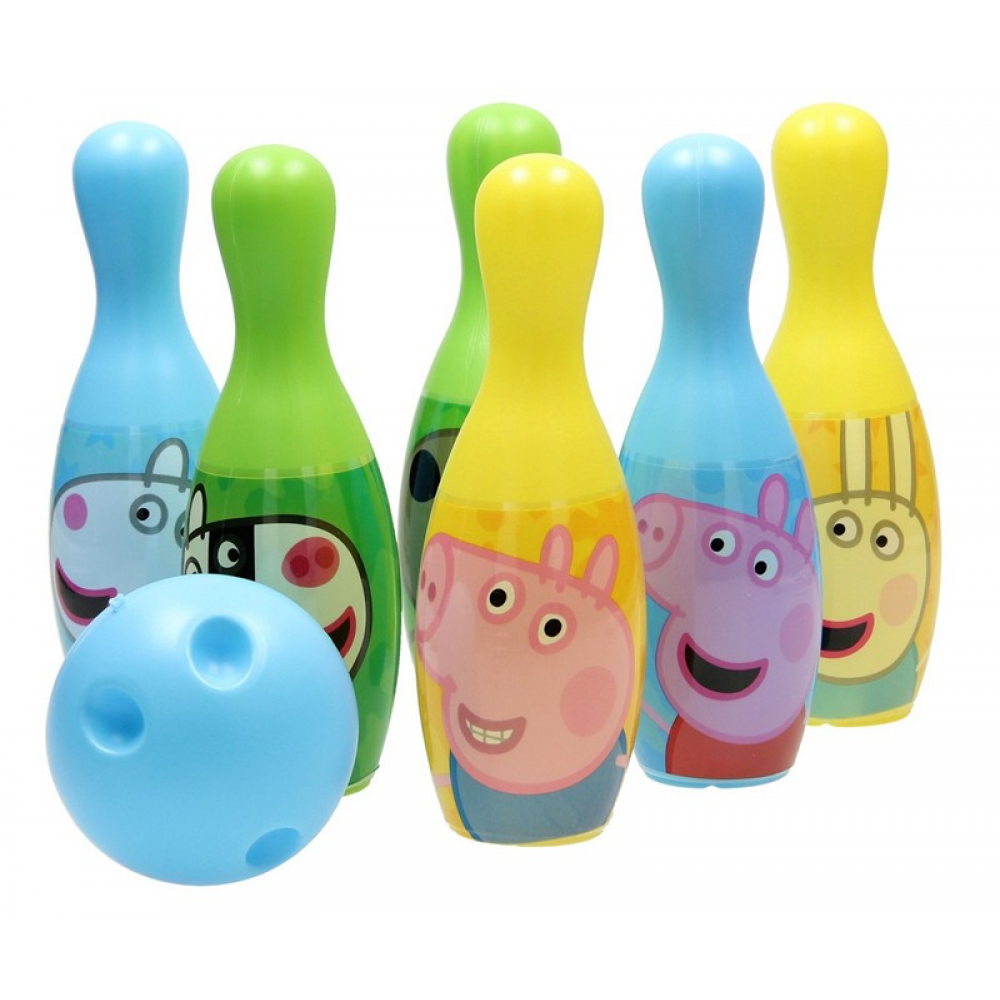 Greta gris bowlingset 18x25cm - 2