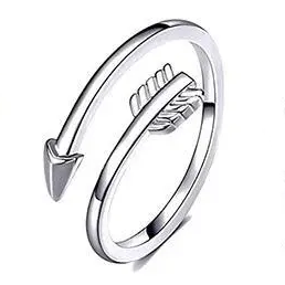 Tåring "Arrow" 925 Sterlig Silverplätering