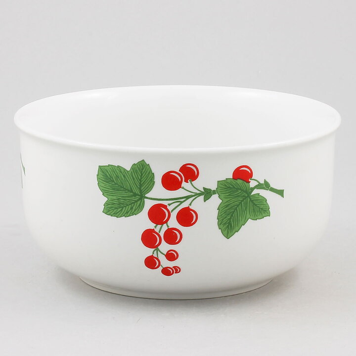 Jackie Lynd (Diamant Blodgivare 1982) Rounded Bowl with Rowan Decor 16 cm
