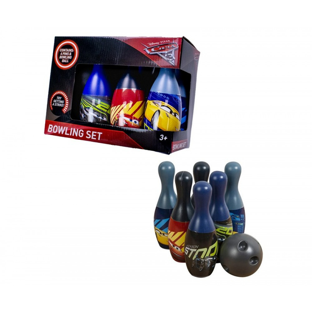 Disney bilar 3 bowlingset