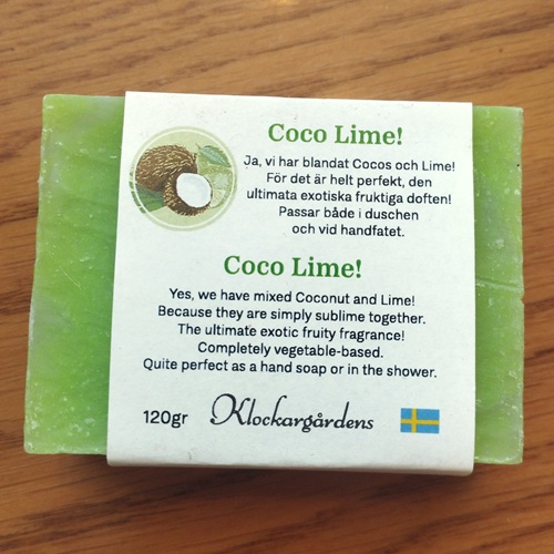 Cocolime, naturtvål