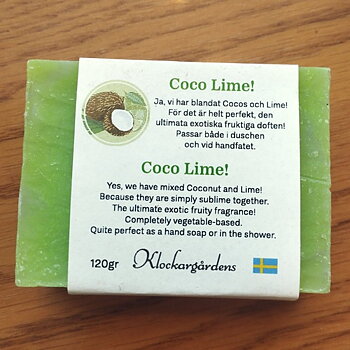 Cocolime, naturtvål