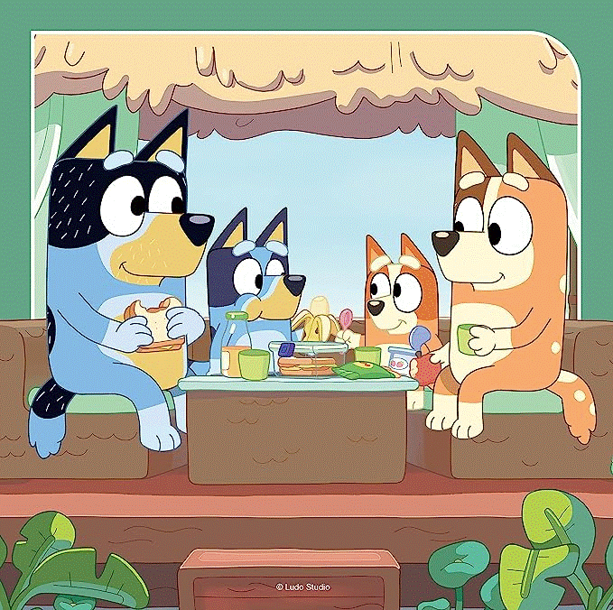 Bluey  3x 49  Bitar Ravensburger