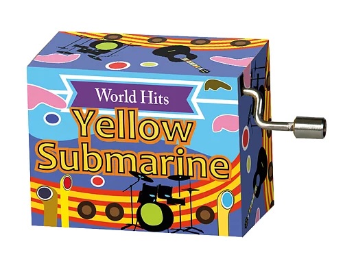 Speldosa World Hits "Yellow submarine"