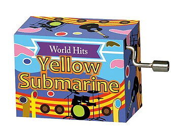 Speldosa World Hits "Yellow submarine"