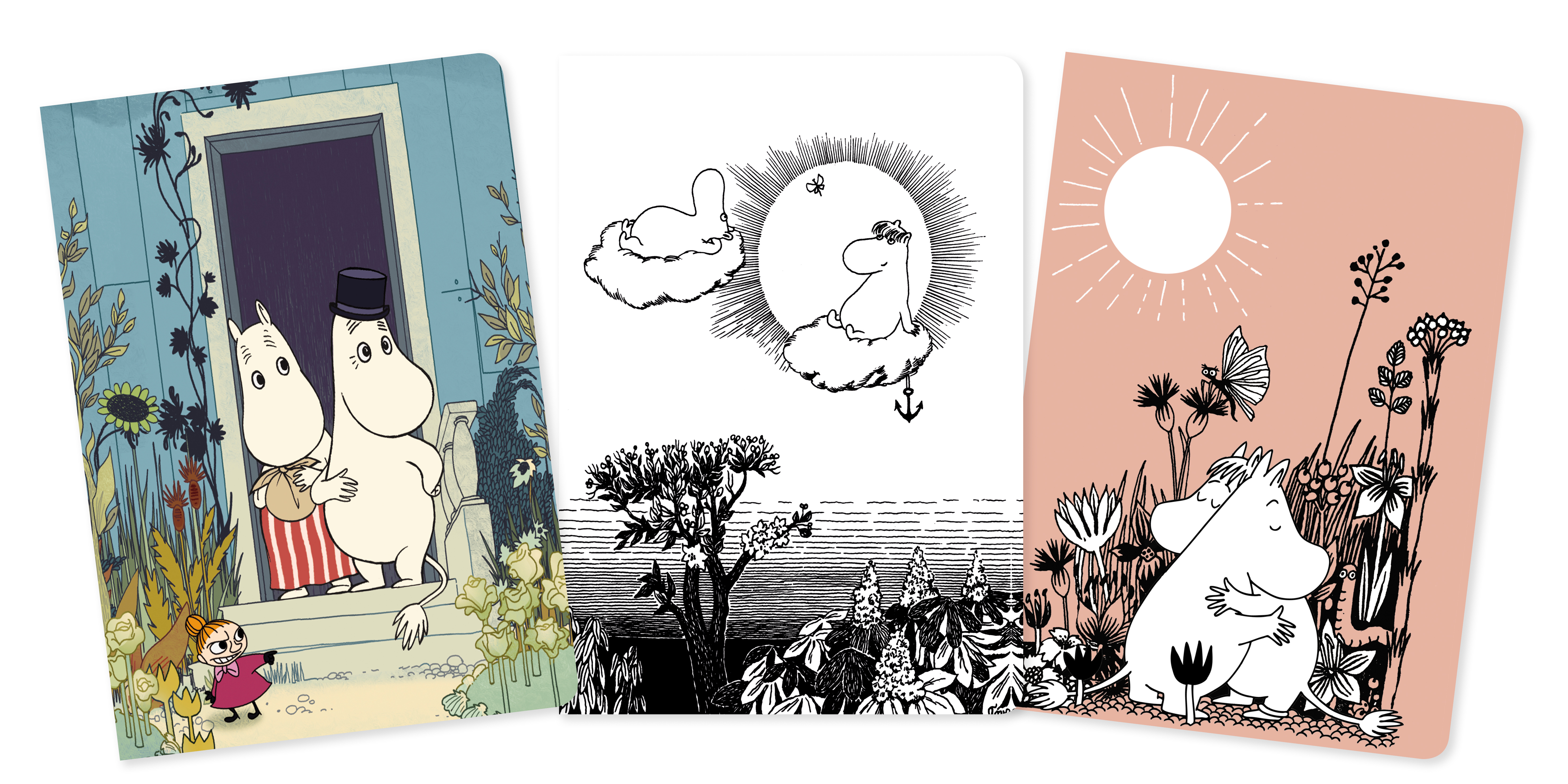 Moomin Set of 3 Standard Notebooks - 2