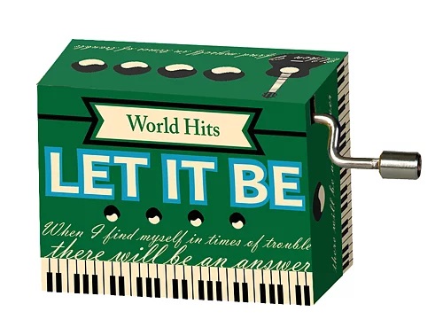 Speldosa World Hits "Let it be"