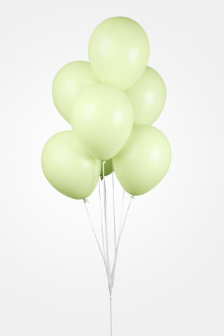 Ballonger Macaron Grön 30 cm 