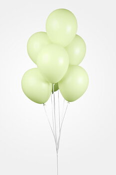 Ballonger Macaron Grön 30 cm 