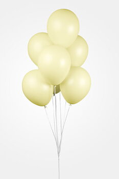 Ballonger Macaron Gul 30 cm