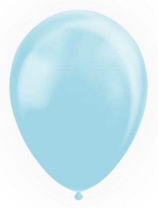 Ballonger Macaron Ljusblå 30 cm - 2