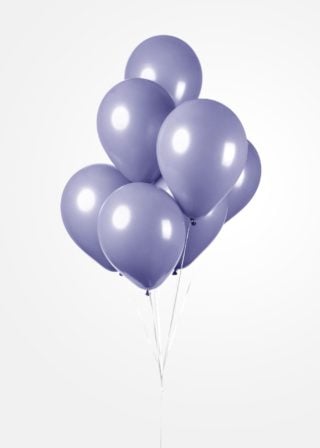 Ballonger Macaron Lila 30 cm  - 2