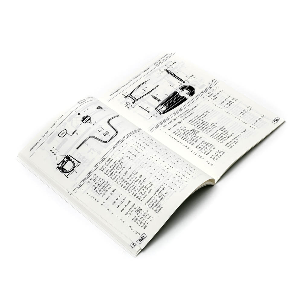 Reservdelskatalog för typ 446/ZD - 2