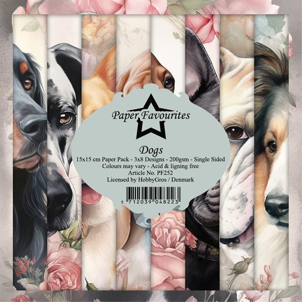 Paper Favourites Dogs 6x6 Inch Paper Pack 