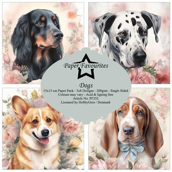 Paper Favourites Dogs 6x6 Inch Paper Pack  - 2