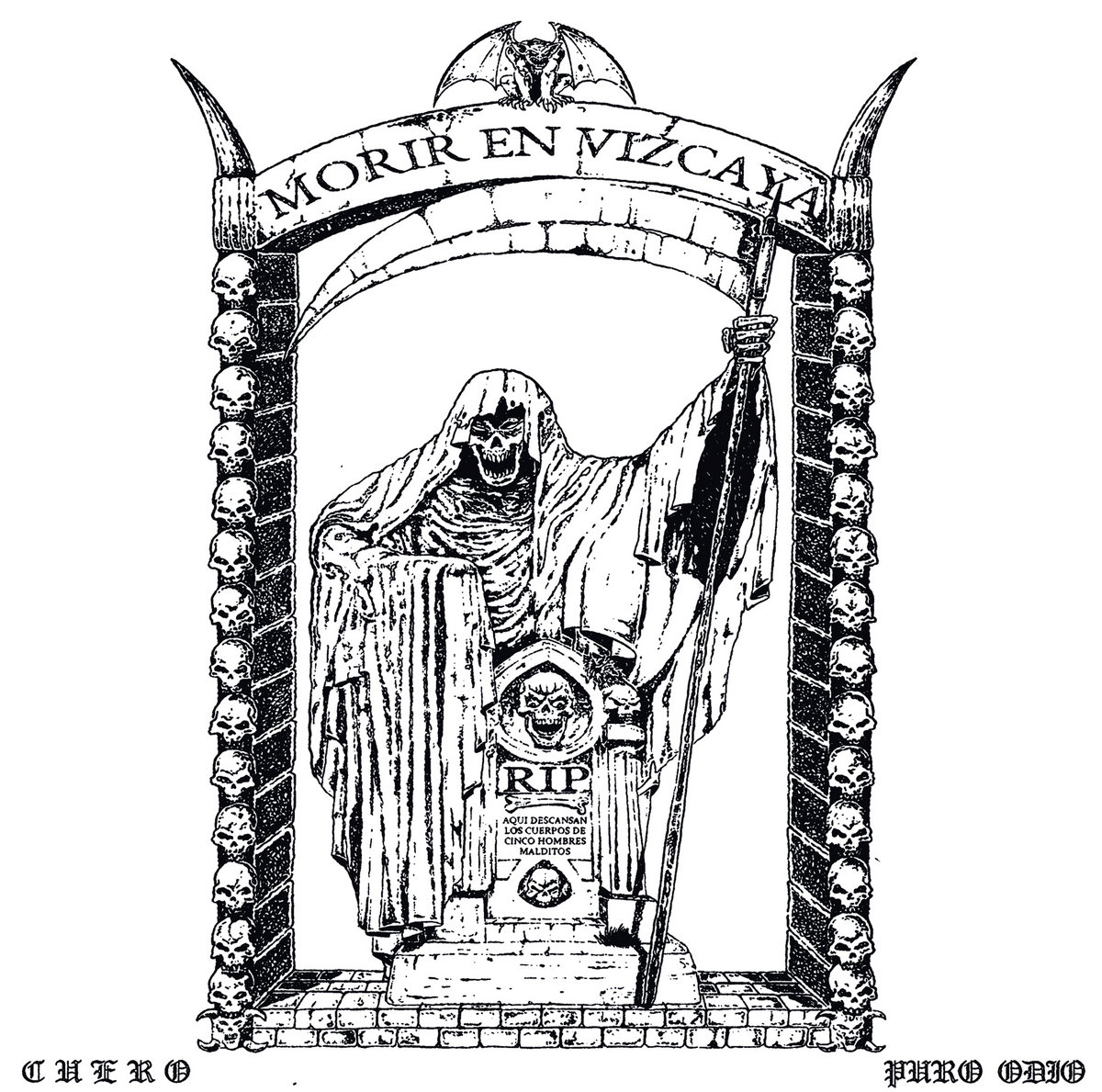 Cuero / Puro Odio - Split LP