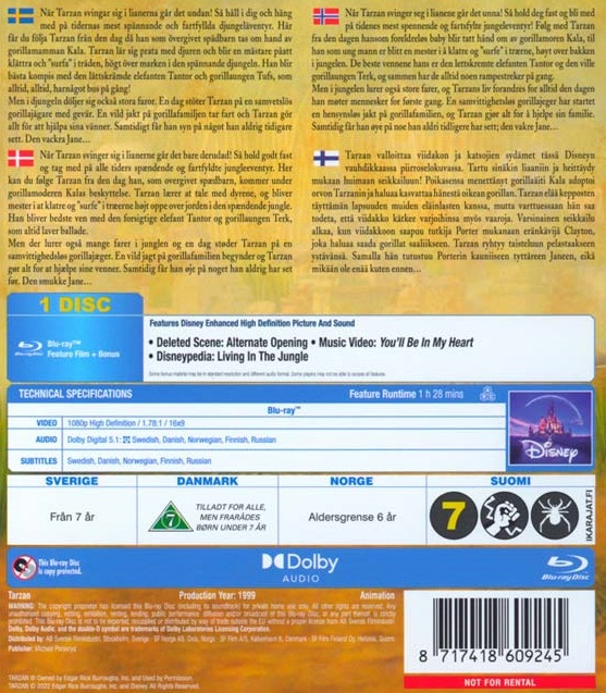 Tarzan (Disney) (Blu-ray) - 2