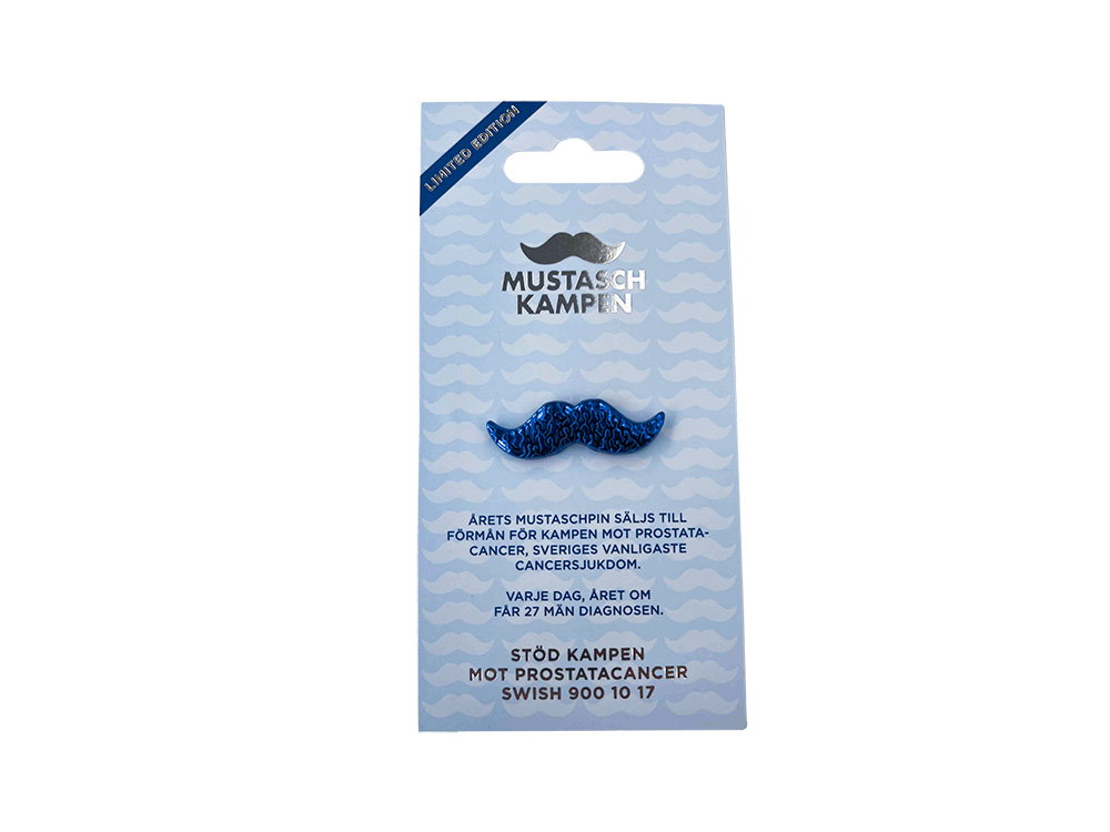 Pin - Limited edition 2023 - Mustaschkampen (SLUTSÅLD) - 2