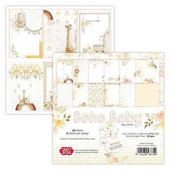 Craft&You Bobo baby Paper Pad 6x6