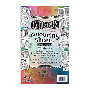 Ranger Dyan Reaveley's Dylusions Coloring Sheets - Collection 3