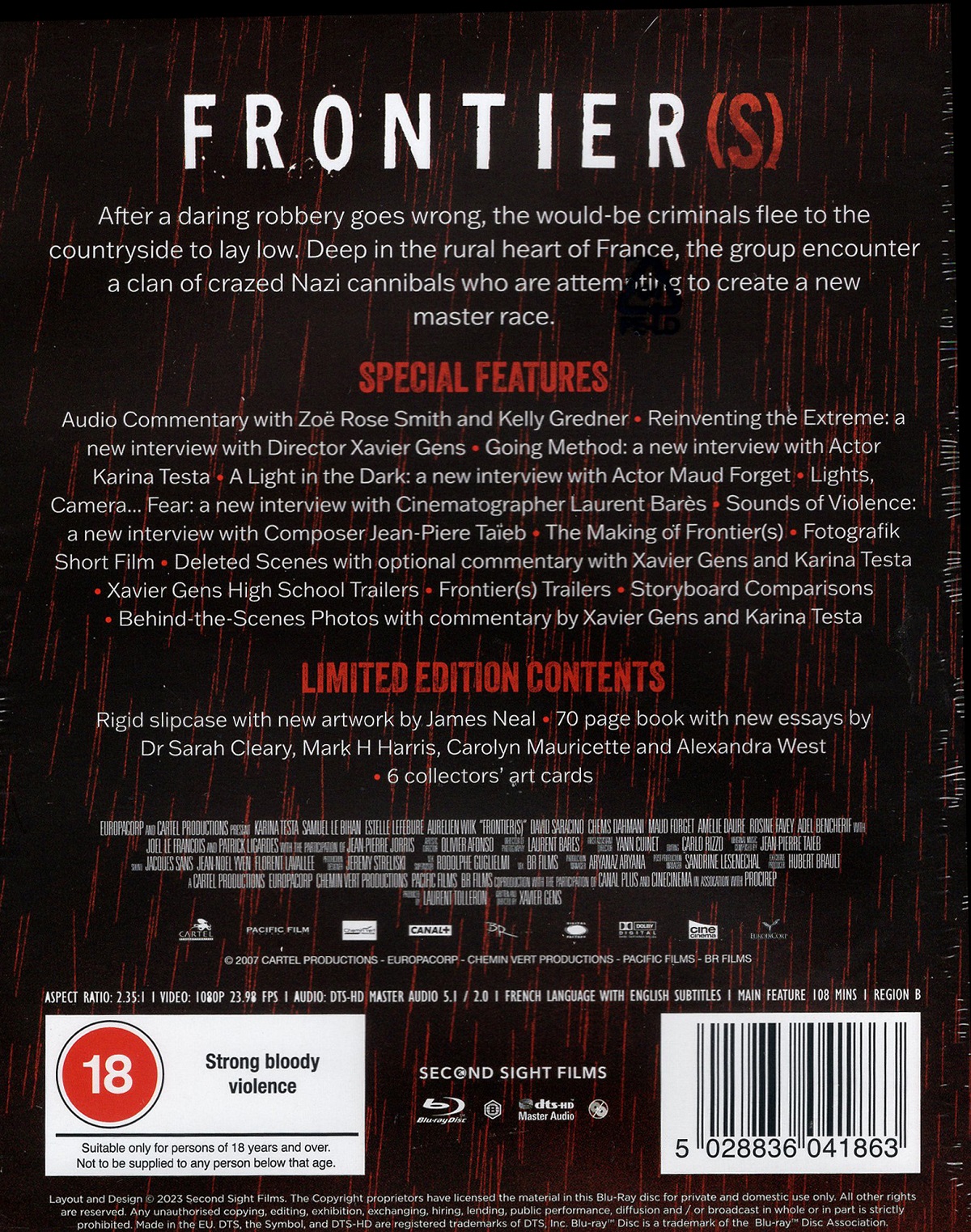 Frontier(s) (Limited Edition) (ej svensk text) (Blu-ray) - 2