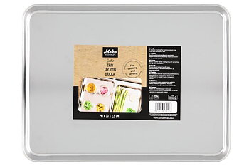 Gastro bricka, rostfritt stål 40x30x2,5 cm