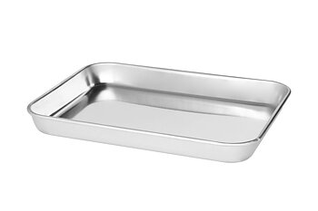 Gastro bricka, rostfritt stål 31x24x2,5 cm