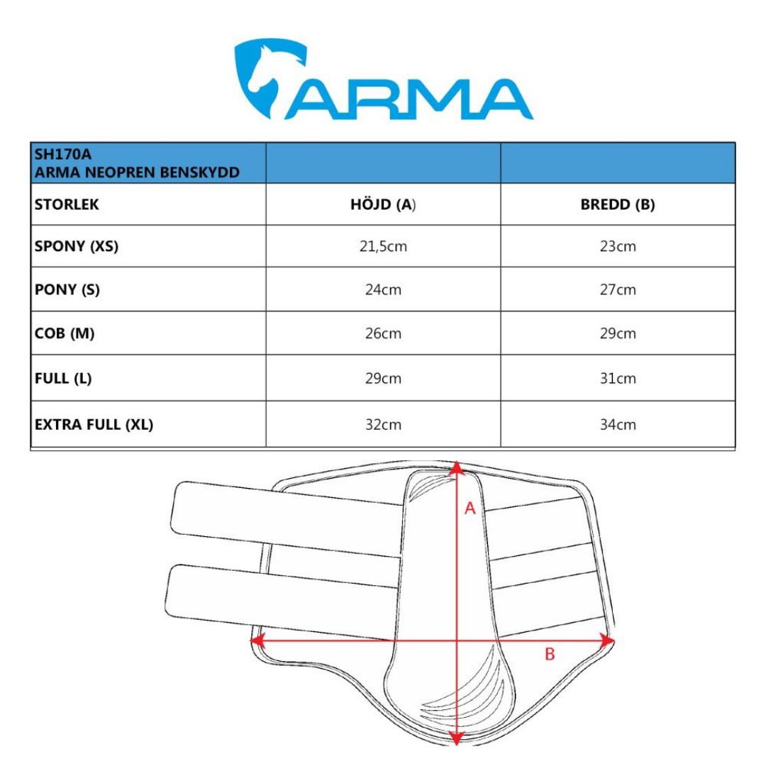 ARMA NX-MAX  NEOPREN BENSKYDD - 5