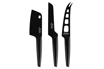 Ostknivar, svarta 3-pack