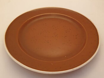 Coq cake plate