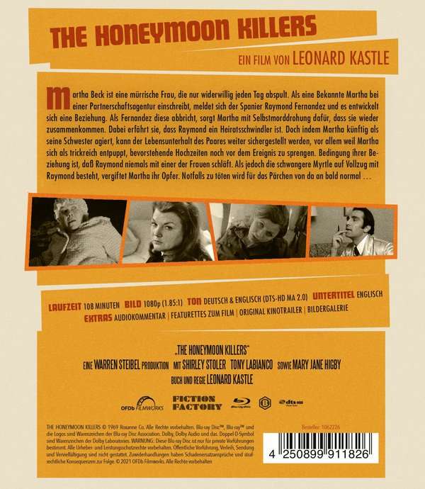 The Honeymoon Killers (ej svensk text) (Blu-ray) - 2