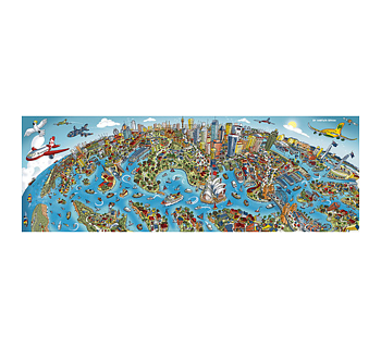 Panorama Sydney 1000 Bitar Schmidt