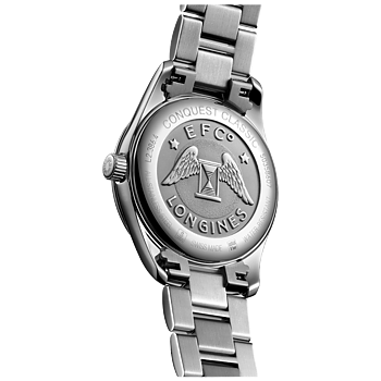 L2.386.4.88.6 Longines Conquest Classic 34 svart pärlemor
